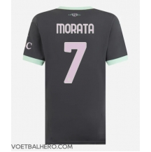 AC Milan Alvaro Morata #7 Derde tenue Dames 2024-25 Korte Mouwen