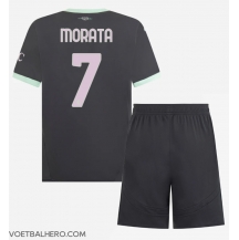 AC Milan Alvaro Morata #7 Derde tenue Kids 2024-25 Korte Mouwen (+ broek)