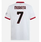 AC Milan Alvaro Morata #7 Uit tenue 2024-25 Korte Mouwen