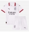 AC Milan Alvaro Morata #7 Uit tenue Kids 2024-25 Korte Mouwen (+ broek)