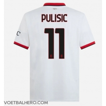 AC Milan Christian Pulisic #11 Uit tenue 2024-25 Korte Mouwen