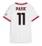 AC Milan Christian Pulisic #11 Uit tenue Dames 2024-25 Korte Mouwen