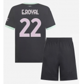 AC Milan Emerson Royal #22 Derde tenue Kids 2024-25 Korte Mouwen (+ broek)