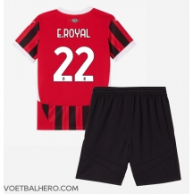 AC Milan Emerson Royal #22 Thuis tenue Kids 2024-25 Korte Mouwen (+ broek)