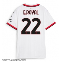 AC Milan Emerson Royal #22 Uit tenue Dames 2024-25 Korte Mouwen