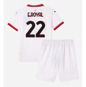 AC Milan Emerson Royal #22 Uit tenue Kids 2024-25 Korte Mouwen (+ broek)