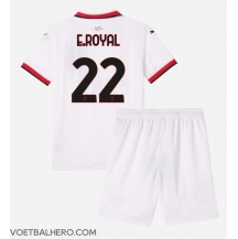 AC Milan Emerson Royal #22 Uit tenue Kids 2024-25 Korte Mouwen (+ broek)