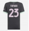 AC Milan Fikayo Tomori #23 Derde tenue Dames 2024-25 Korte Mouwen