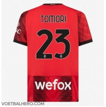 AC Milan Fikayo Tomori #23 Thuis tenue 2023-24 Korte Mouwen