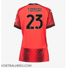 AC Milan Fikayo Tomori #23 Thuis tenue Dames 2023-24 Korte Mouwen