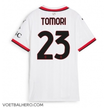 AC Milan Fikayo Tomori #23 Uit tenue Dames 2024-25 Korte Mouwen