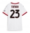 AC Milan Fikayo Tomori #23 Uit tenue Dames 2024-25 Korte Mouwen