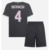 AC Milan Ismael Bennacer #4 Derde tenue Kids 2024-25 Korte Mouwen (+ broek)