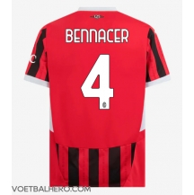 AC Milan Ismael Bennacer #4 Thuis tenue 2024-25 Korte Mouwen