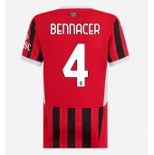 AC Milan Ismael Bennacer #4 Thuis tenue Dames 2024-25 Korte Mouwen