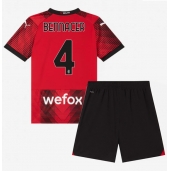 AC Milan Ismael Bennacer #4 Thuis tenue Kids 2023-24 Korte Mouwen (+ broek)