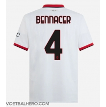 AC Milan Ismael Bennacer #4 Uit tenue 2024-25 Korte Mouwen