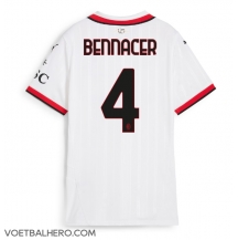 AC Milan Ismael Bennacer #4 Uit tenue Dames 2024-25 Korte Mouwen