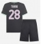 AC Milan Malick Thiaw #28 Derde tenue Kids 2024-25 Korte Mouwen (+ broek)