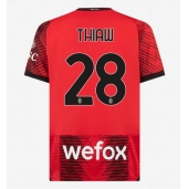 AC Milan Malick Thiaw #28 Thuis tenue 2023-24 Korte Mouwen