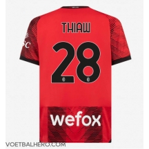 AC Milan Malick Thiaw #28 Thuis tenue 2023-24 Korte Mouwen