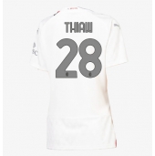 AC Milan Malick Thiaw #28 Uit tenue Dames 2023-24 Korte Mouwen