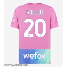 AC Milan Pierre Kalulu #20 Derde tenue 2023-24 Korte Mouwen