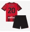 AC Milan Pierre Kalulu #20 Thuis tenue Kids 2023-24 Korte Mouwen (+ broek)