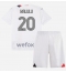 AC Milan Pierre Kalulu #20 Uit tenue Kids 2023-24 Korte Mouwen (+ broek)