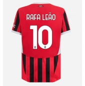 AC Milan Rafael Leao #10 Thuis tenue 2024-25 Korte Mouwen