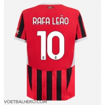 AC Milan Rafael Leao #10 Thuis tenue 2024-25 Korte Mouwen