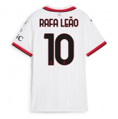 AC Milan Rafael Leao #10 Uit tenue Dames 2024-25 Korte Mouwen