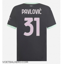 AC Milan Strahinja Pavlovic #31 Derde tenue 2024-25 Korte Mouwen