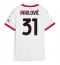 AC Milan Strahinja Pavlovic #31 Uit tenue Dames 2024-25 Korte Mouwen