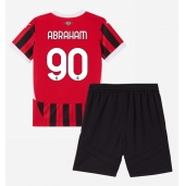 AC Milan Tammy Abraham #90 Thuis tenue Kids 2024-25 Korte Mouwen (+ broek)