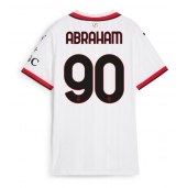 AC Milan Tammy Abraham #90 Uit tenue Dames 2024-25 Korte Mouwen