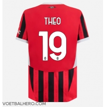 AC Milan Theo Hernandez #19 Thuis tenue 2024-25 Korte Mouwen