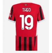 AC Milan Theo Hernandez #19 Thuis tenue Dames 2024-25 Korte Mouwen