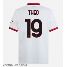 AC Milan Theo Hernandez #19 Uit tenue 2024-25 Korte Mouwen