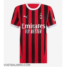 AC Milan Thuis tenue Dames 2024-25 Korte Mouwen