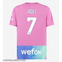 AC Milan Yacine Adli #7 Derde tenue 2023-24 Korte Mouwen