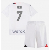 AC Milan Yacine Adli #7 Uit tenue Kids 2023-24 Korte Mouwen (+ broek)