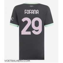 AC Milan Youssouf Fofana #29 Derde tenue Dames 2024-25 Korte Mouwen