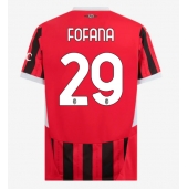 AC Milan Youssouf Fofana #29 Thuis tenue 2024-25 Korte Mouwen