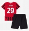 AC Milan Youssouf Fofana #29 Thuis tenue Kids 2024-25 Korte Mouwen (+ broek)