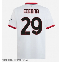 AC Milan Youssouf Fofana #29 Uit tenue 2024-25 Korte Mouwen