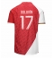 AS Monaco Aleksandr Golovin #17 Thuis tenue 2023-24 Korte Mouwen