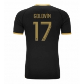 AS Monaco Aleksandr Golovin #17 Uit tenue 2023-24 Korte Mouwen