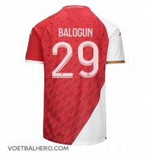 AS Monaco Folarin Balogun #29 Thuis tenue 2023-24 Korte Mouwen