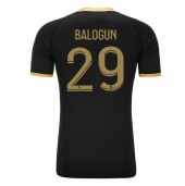 AS Monaco Folarin Balogun #29 Uit tenue 2023-24 Korte Mouwen